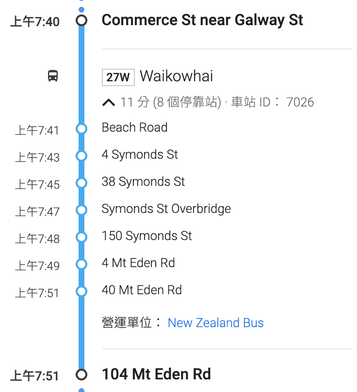 伊甸山公車路線