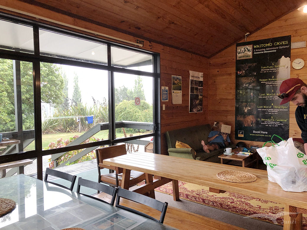 Juno Hall-BBH (YHA Waitomo Juno Hall) 朱諾霍爾BBH背包客棧 室內空間