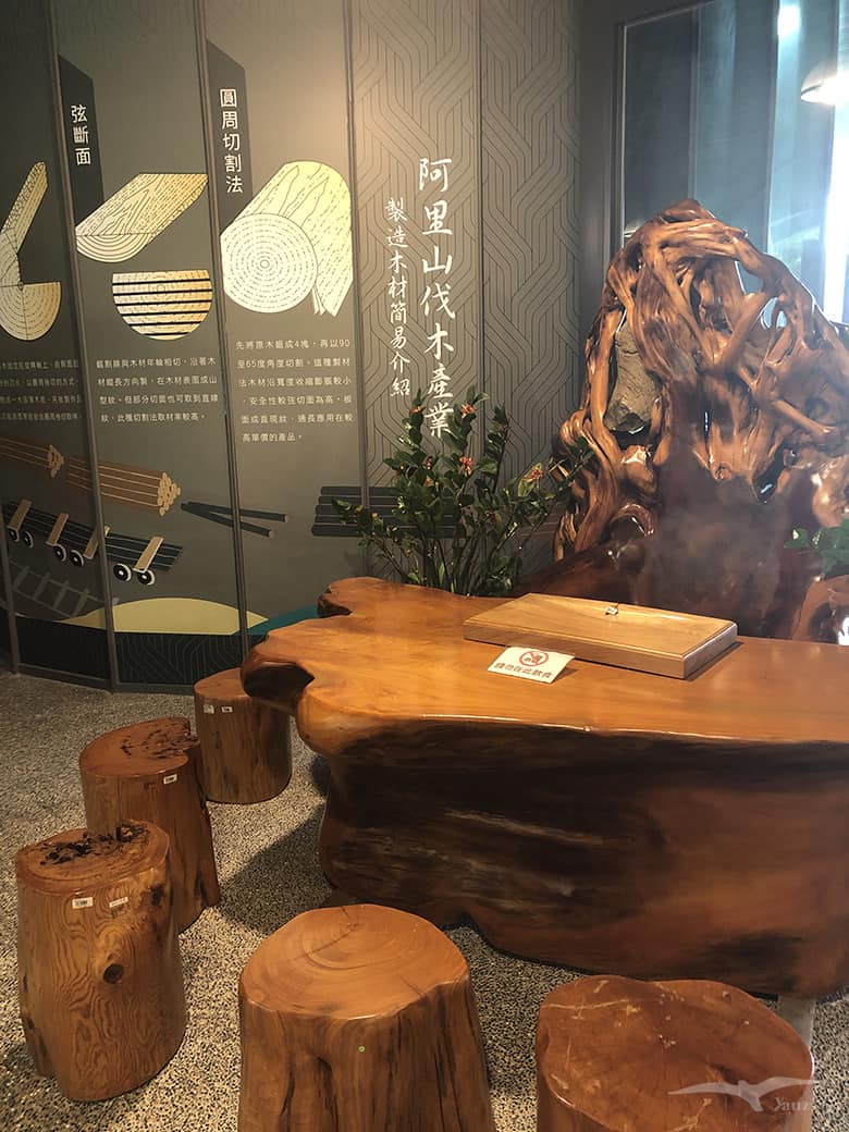 希諾奇台灣檜木博物館 Taiwan Hinoki Museum 檜木桌椅