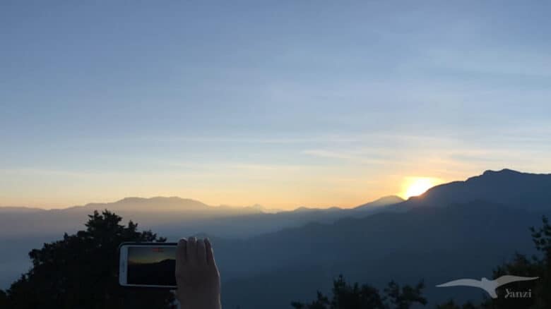 嘉義阿里山 小笠原山觀景台 看日出 雲海
