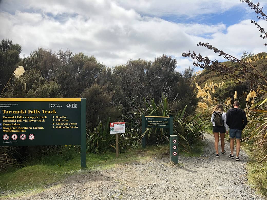 【紐西蘭D8上】東格里羅國家公園Tongariro National Park|超壯觀瀑布! - 第10張圖
