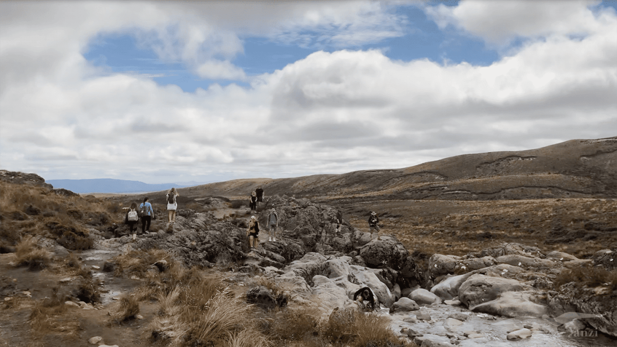 【紐西蘭D8上】東格里羅國家公園Tongariro National Park|超壯觀瀑布! - 第22張圖 東格里羅國家公園Taranaki Falls Track路線