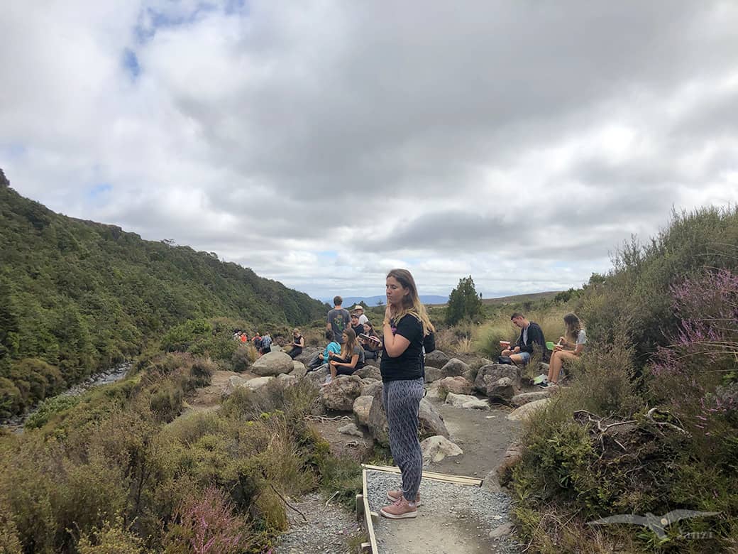 【紐西蘭D8上】東格里羅國家公園Tongariro National Park|超壯觀瀑布! - 第34張圖