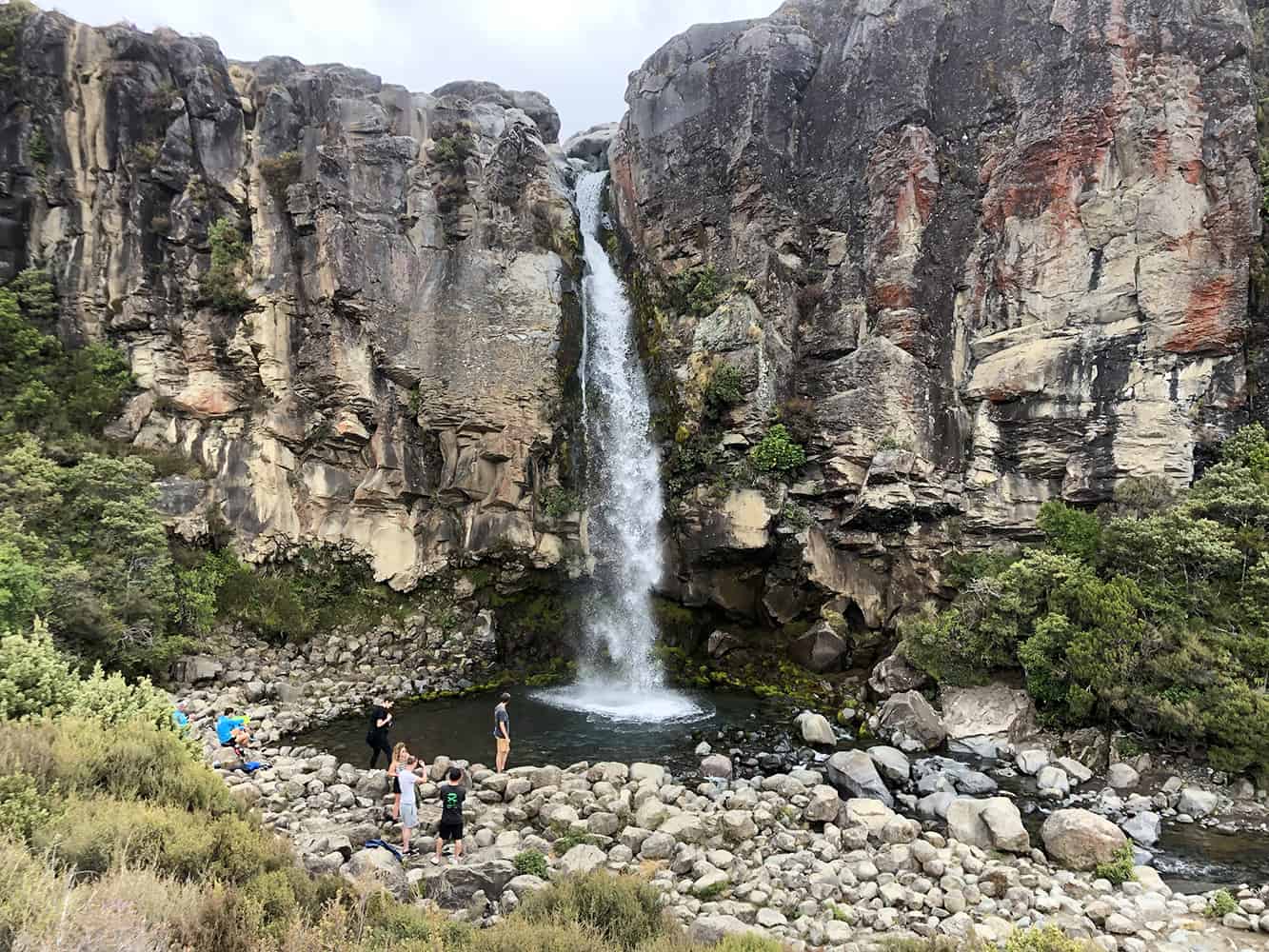 東格里羅國家公園Taranaki Falls 瀑布