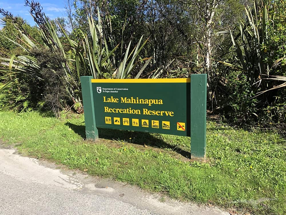 紐西蘭南島 馬希納普阿湖 Lake Mahinapua 地標
