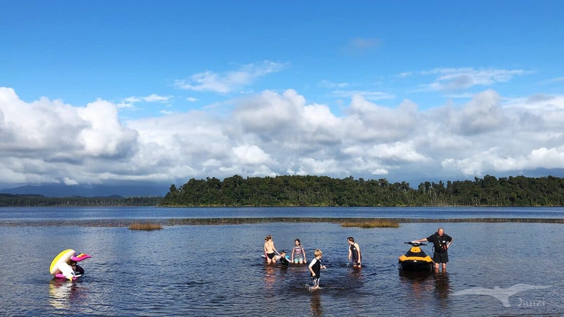 紐西蘭南島 馬希納普阿湖 Lake Mahinapua