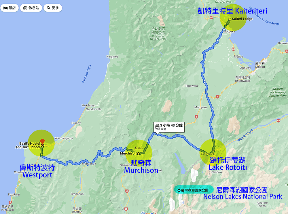 偉斯特波特Westport-map