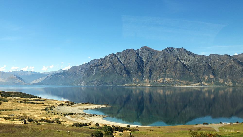 【紐西蘭D16下】瓦納卡湖Lake Wanaka|湛藍靜謐的悠閒午後 - 第12張圖