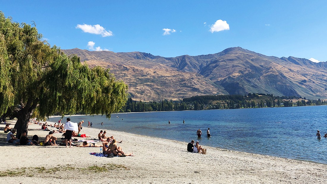 【紐西蘭D16下】瓦納卡湖Lake Wanaka|湛藍靜謐的悠閒午後 - 第36張圖