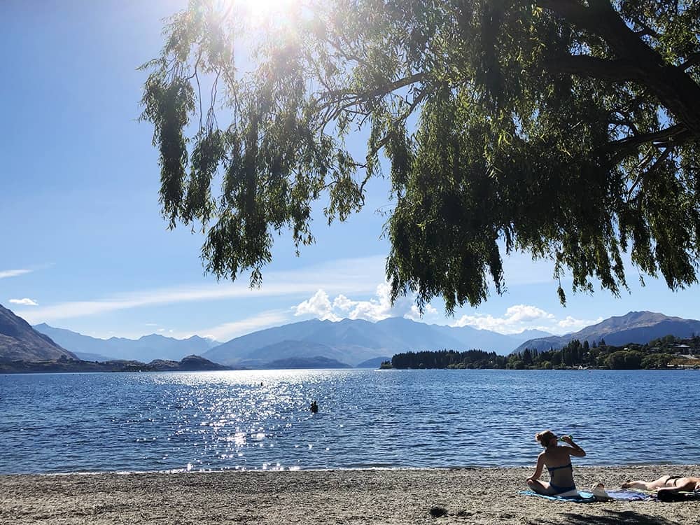 【紐西蘭D16下】瓦納卡湖Lake Wanaka|湛藍靜謐的悠閒午後 - 第49張圖