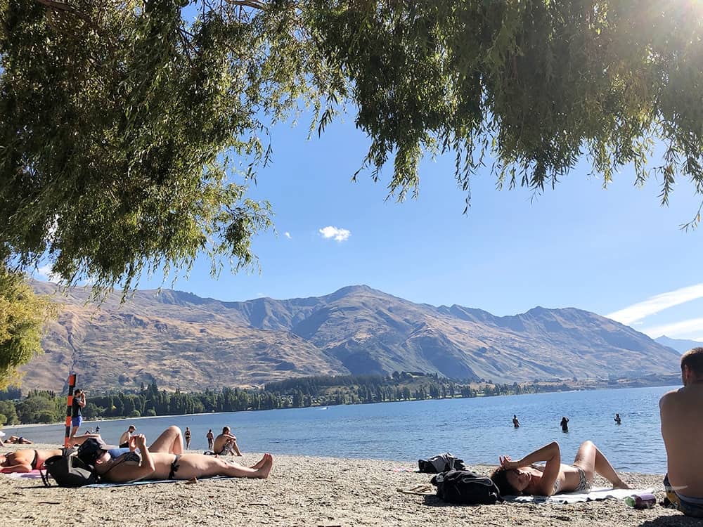 【紐西蘭D16下】瓦納卡湖Lake Wanaka|湛藍靜謐的悠閒午後 - 第37張圖