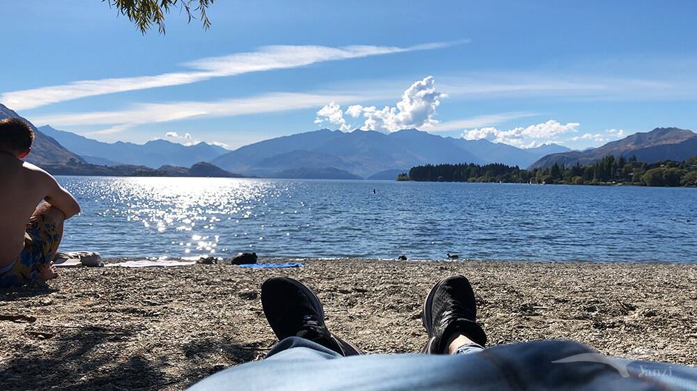 【紐西蘭D16下】瓦納卡湖Lake Wanaka|湛藍靜謐的悠閒午後 - 第48張圖