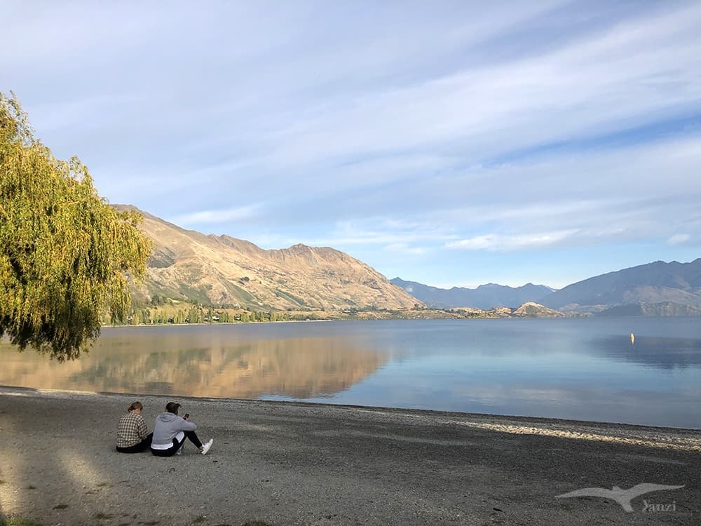 【紐西蘭D16下】瓦納卡湖Lake Wanaka|湛藍靜謐的悠閒午後 - 第80張圖