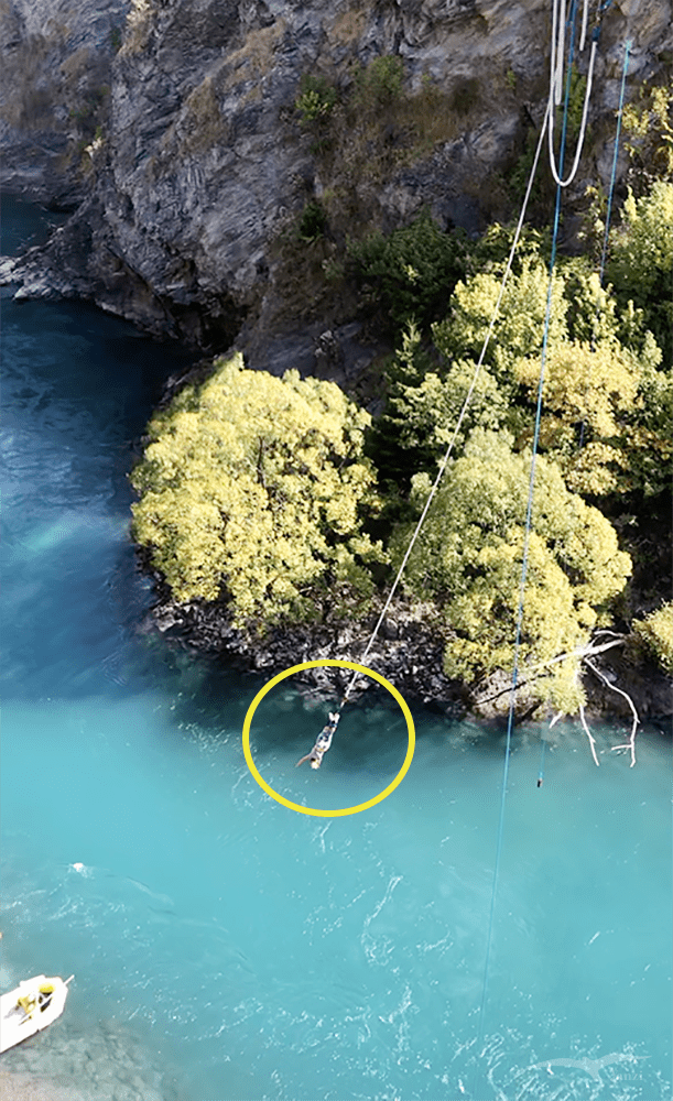 皇后鎮Queenstown 高空彈跳Kawarau Bridge Bungy