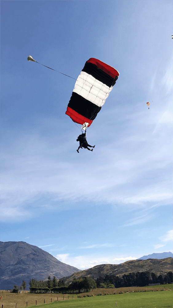 皇后鎮 NZONE Skydive Queenstown 跳傘 降落傘