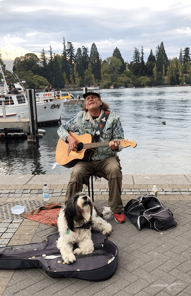 皇后鎮 街頭藝人表演 busker performance
