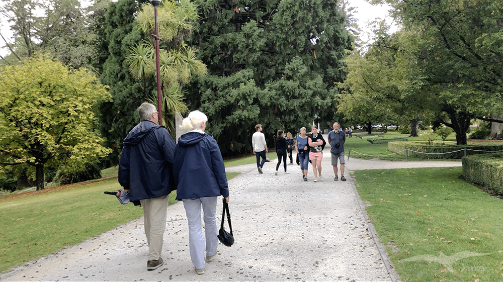 【紐西蘭D20-21】皇后鎮花園Queenstown Gardens｜雨後漫步