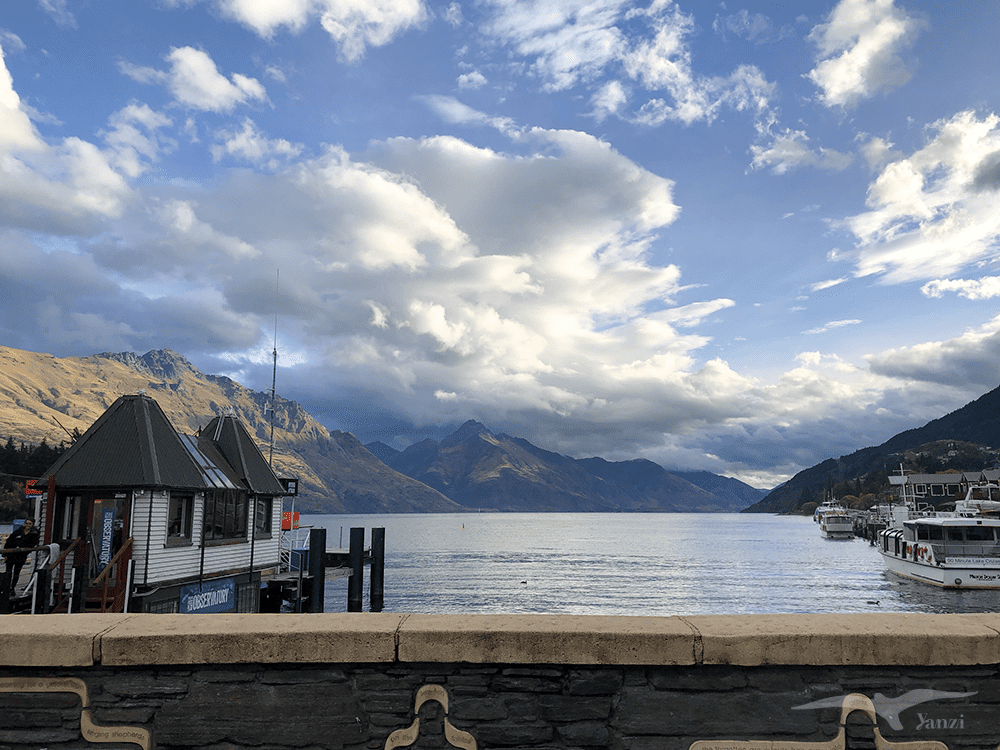 【紐西蘭D20-21】皇后鎮花園Queenstown Gardens｜雨後漫步