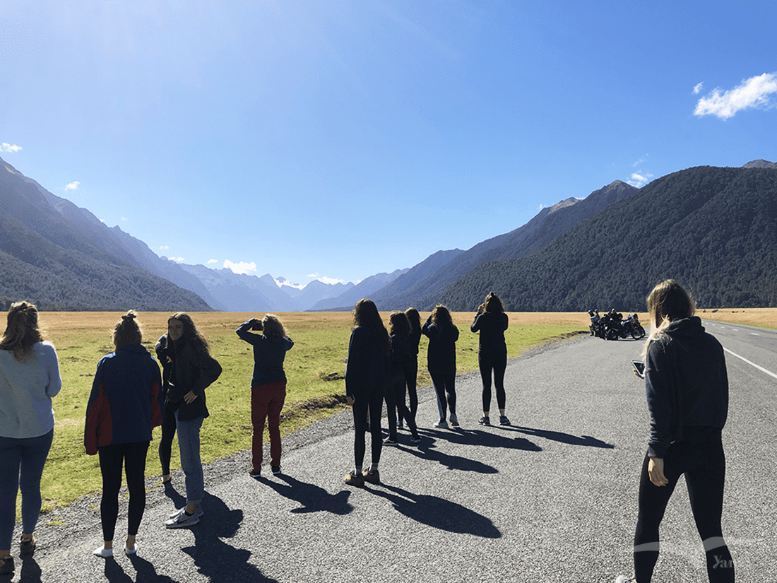 【紐西蘭D25上】蒂阿腦Te Anau～米爾福德峽灣｜沿途公路美景