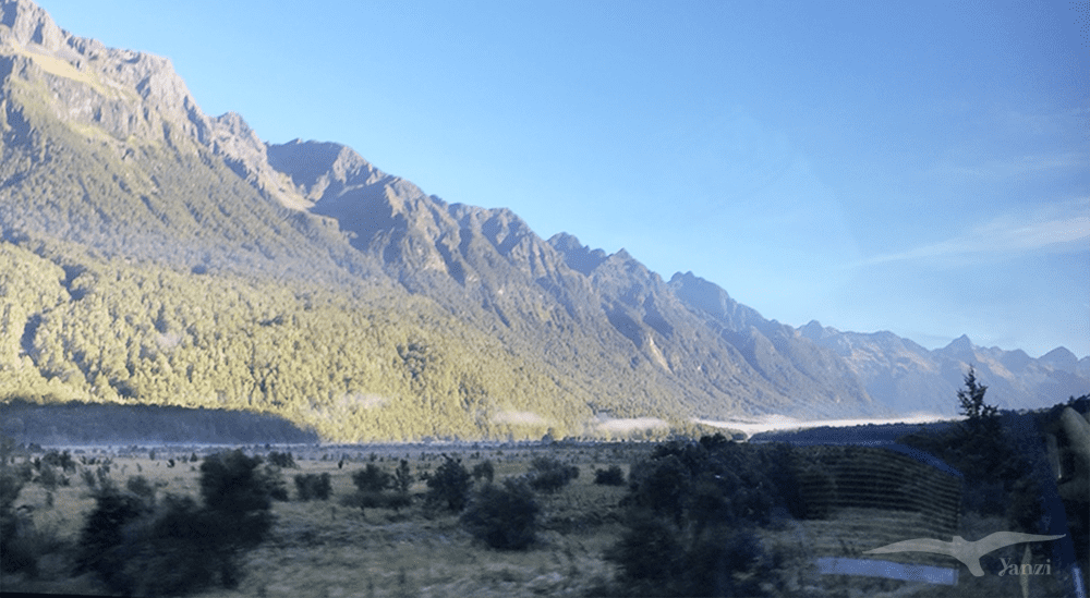 【紐西蘭D25上】蒂阿腦Te Anau～米爾福德峽灣｜沿途公路美景