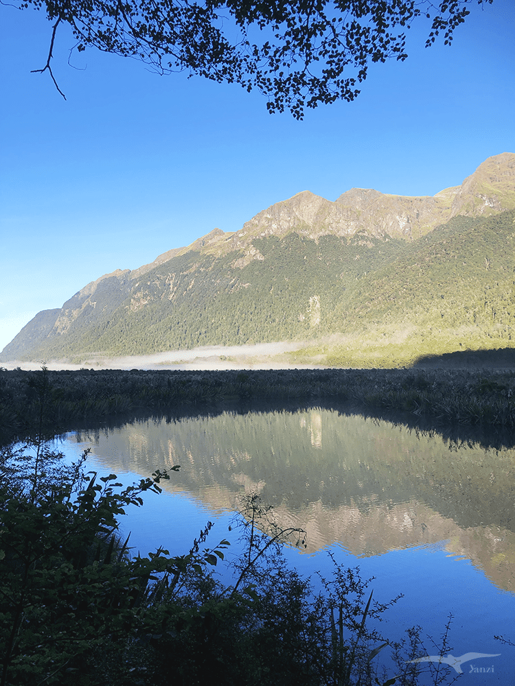紐西蘭 南島 鏡湖 New Zealand Mirror Lakes