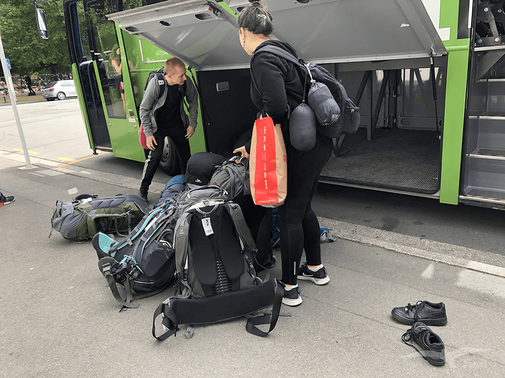 基督城 NZ Christchurch Kiwi experience 巴士 行李