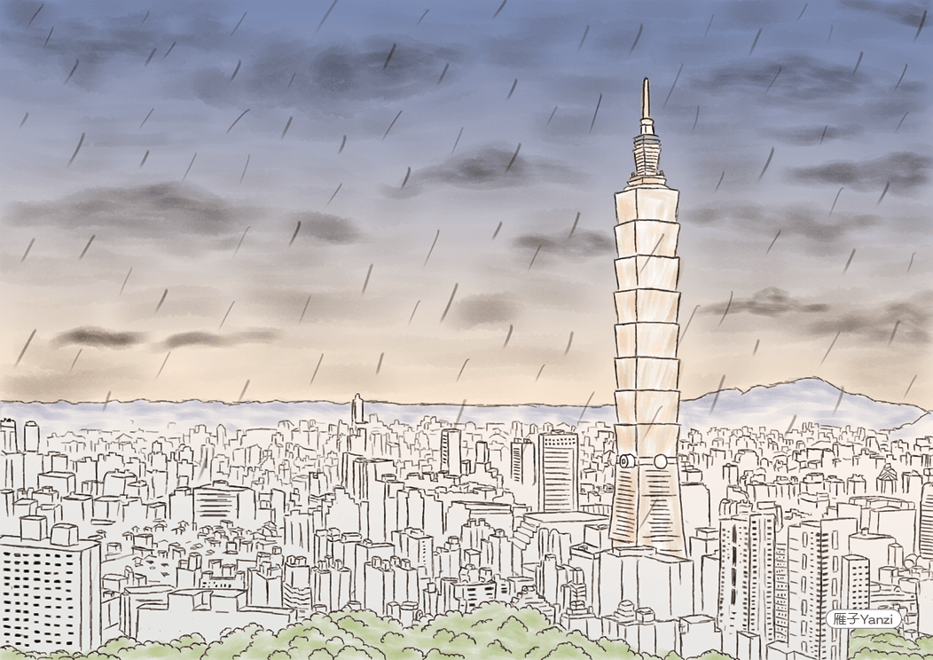 《那些撐傘的人》1｜下雨的台北