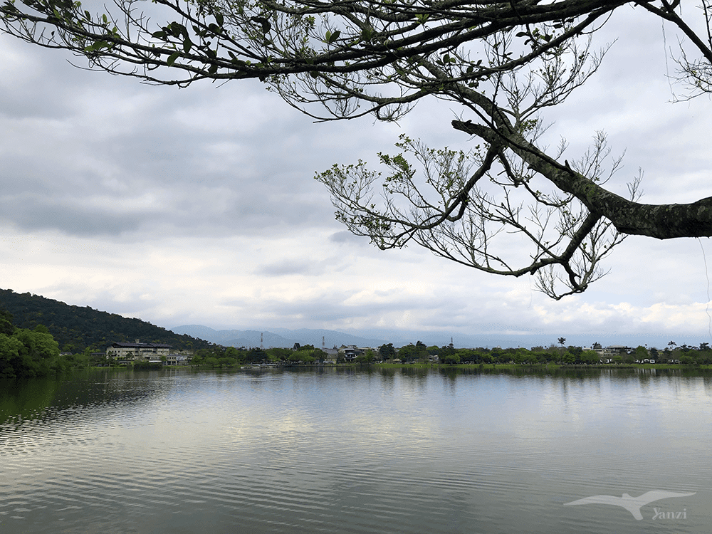 宜蘭冬山 梅花湖湖景