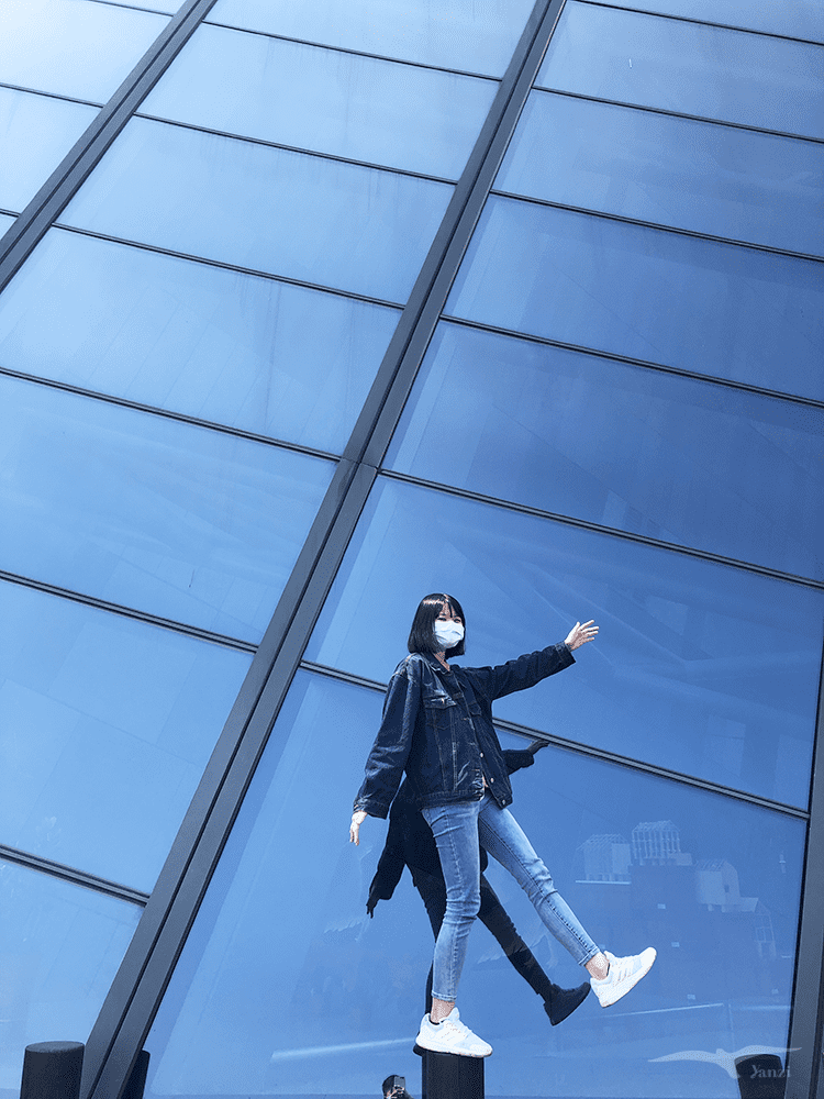 宜蘭頭城 蘭陽博物館 玻璃鏡面