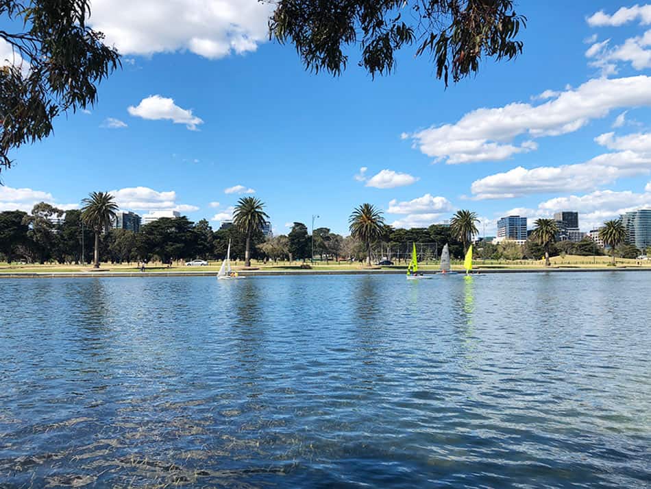 【墨爾本】超大湖泊公園 Albert Park Lake|慢跑/划船/野餐 - 第17張圖