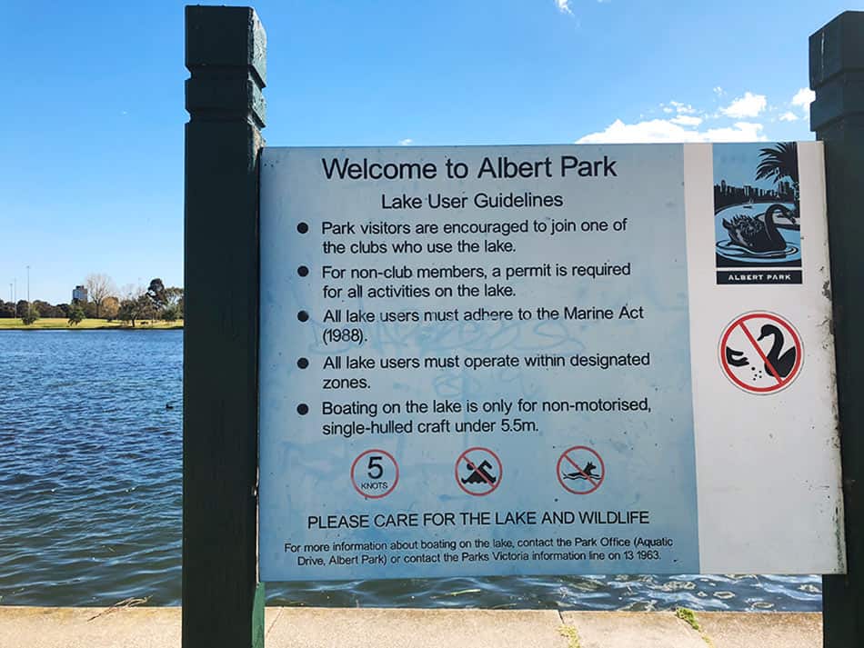 【墨爾本】超大湖泊公園 Albert Park Lake|慢跑/划船/野餐 - 第24張圖
