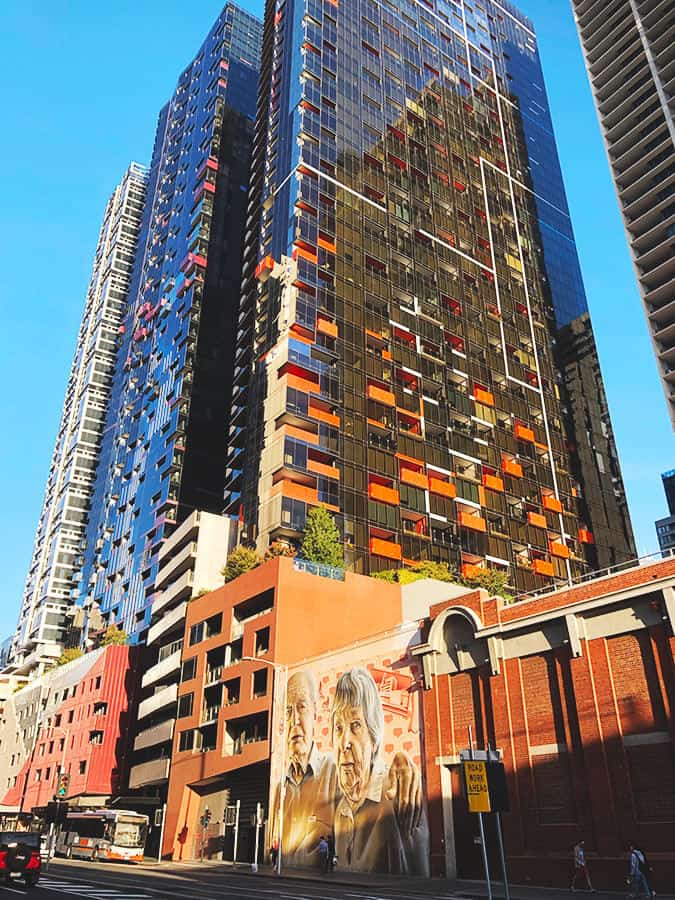 南十字星車站 Southern Cross Station 附近現代建築