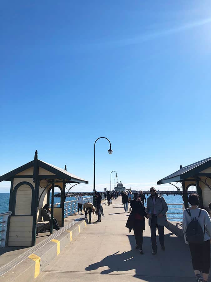 【墨爾本】聖科達海灘 St Kilda Beach|免費看野生企鵝歸岸 - 第12張圖 墨爾本 聖科達碼頭 Melbourne St Kilda Pier 防波堤