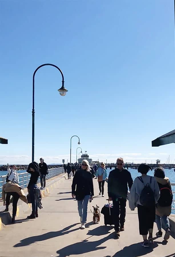 【墨爾本】聖科達海灘 St Kilda Beach|免費看野生企鵝歸岸 - 第13張圖 墨爾本 聖科達碼頭 Melbourne St Kilda Pier 防波堤