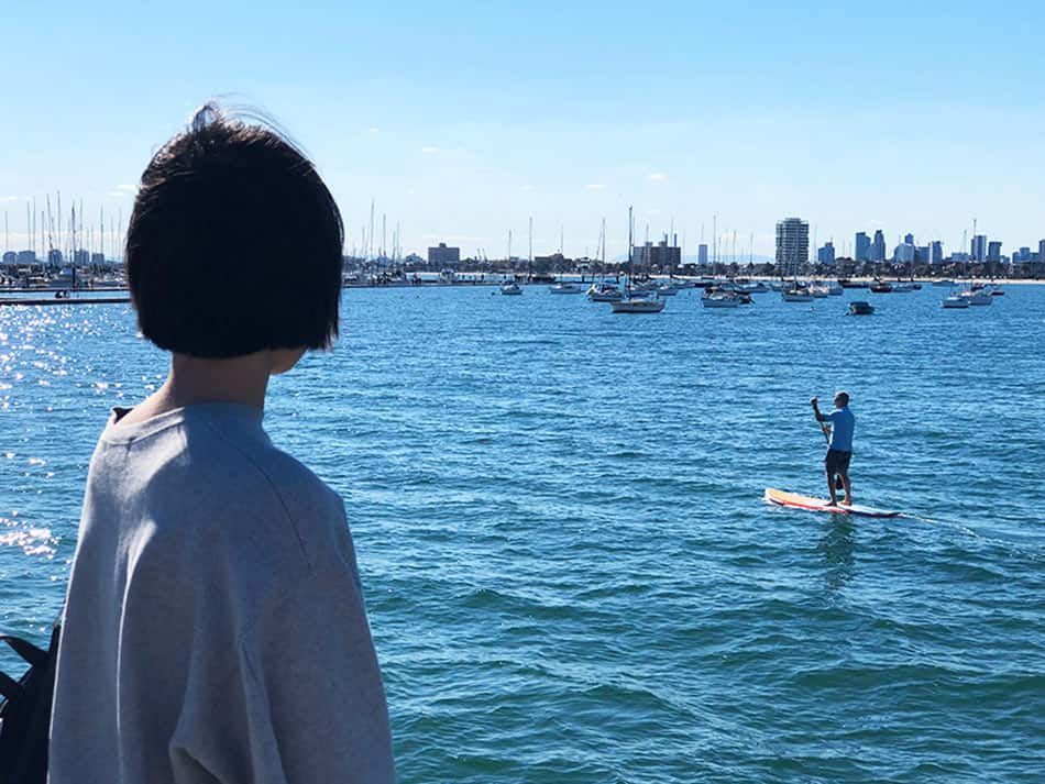 【墨爾本】聖科達海灘 St Kilda Beach|免費看野生企鵝歸岸 - 第22張圖 墨爾本 聖科達碼頭 Melbourne St Kilda Pier SUP