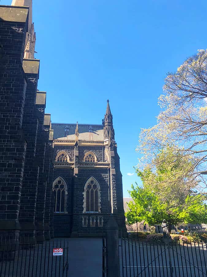 墨爾本 聖派翠克大教堂 Melbourne St Patrick’s Cathedra 外觀