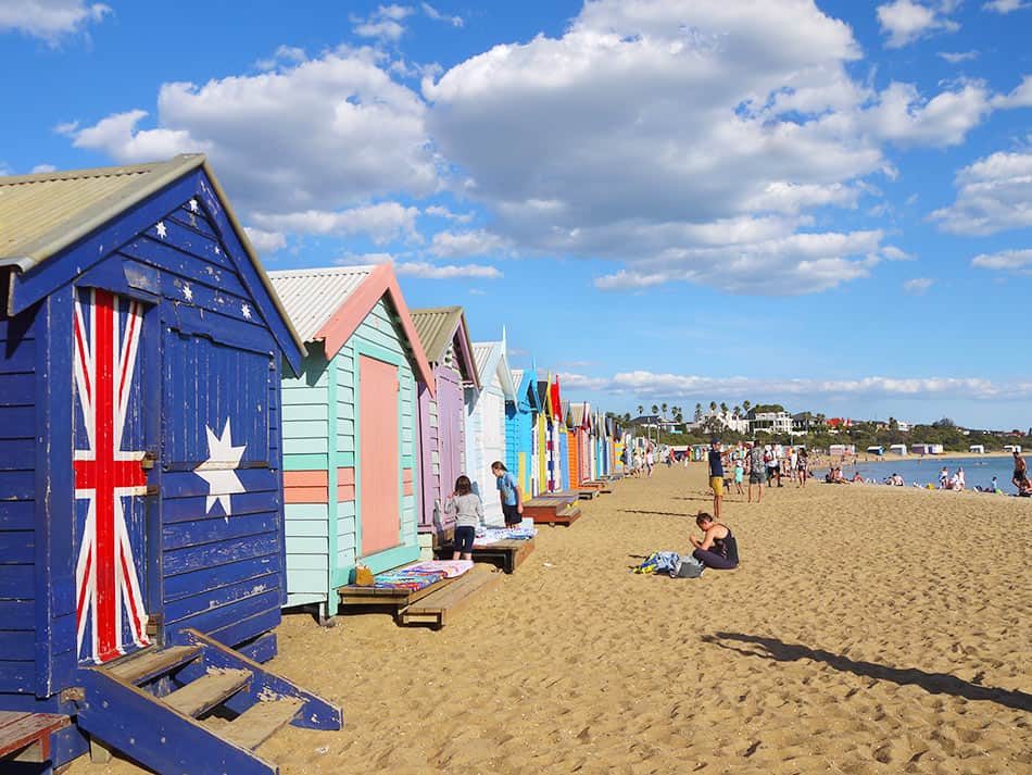 【墨爾本】繽紛可愛的彩虹小屋 Brighton Beach Bathing Boxes - 第12張圖 墨爾本 彩虹小屋 Brighton Beach Bathing Boxes