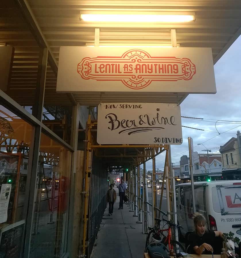 【墨爾本】義工素食餐廳Lentil as Anything三間分店|自由給錢 - 第1張圖 墨爾本 義工素食餐廳 Lentil as Anything, Thornbury分店