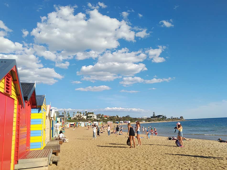 【墨爾本】繽紛可愛的彩虹小屋 Brighton Beach Bathing Boxes - 第16張圖 墨爾本 彩虹小屋 Brighton Beach Bathing Boxes