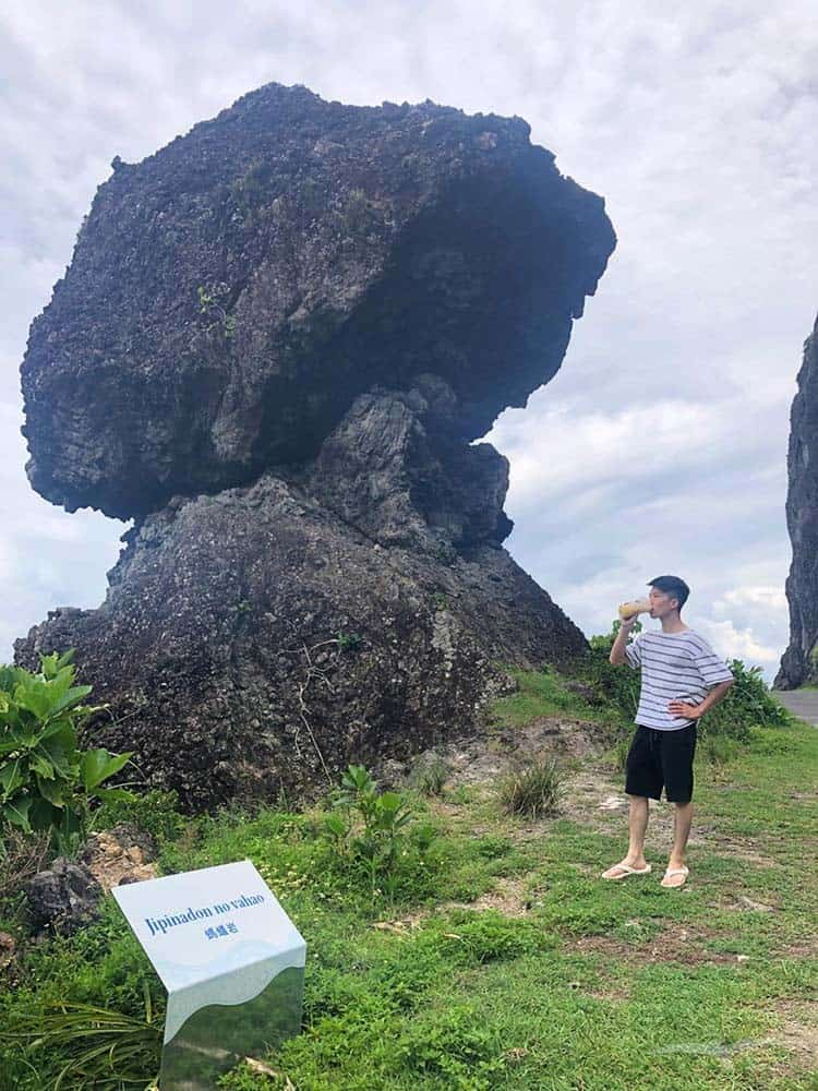 蘭嶼 鋼盔岩 螞蟻岩