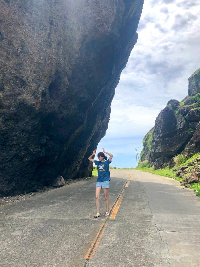 蘭嶼 龍頭岩