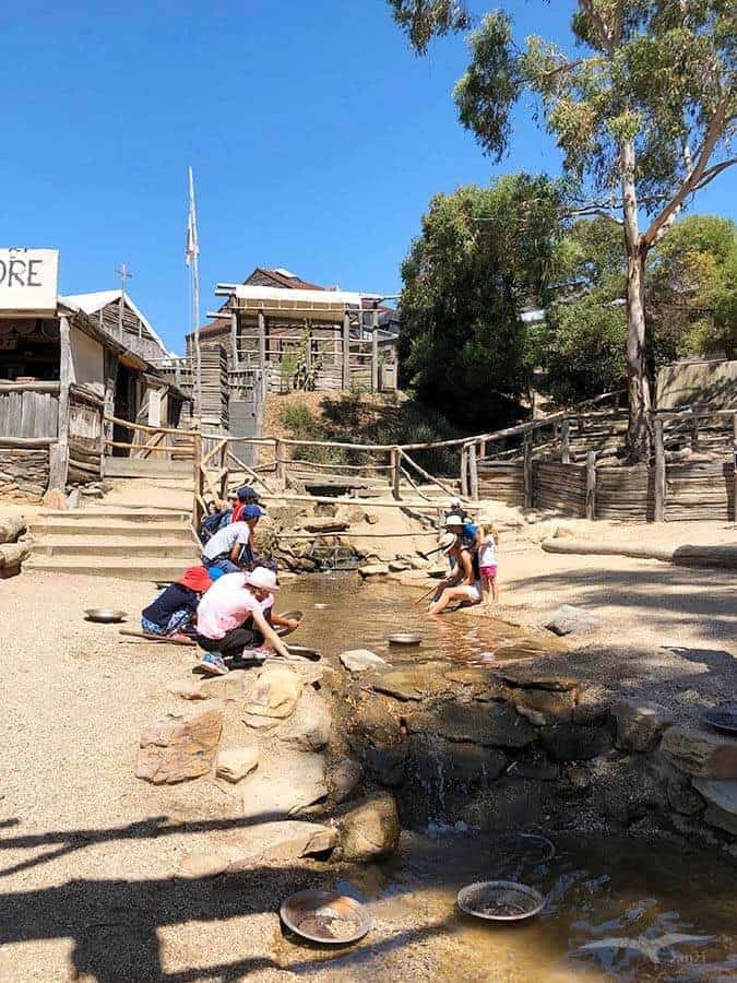 【墨爾本跟團一日遊】疏芬山掏金小鎮Sovereign Hill+羊駝農場 - 第102張圖 疏芬山掏金小鎮 Sovereign Hill 砂裡淘金 Gold Panning