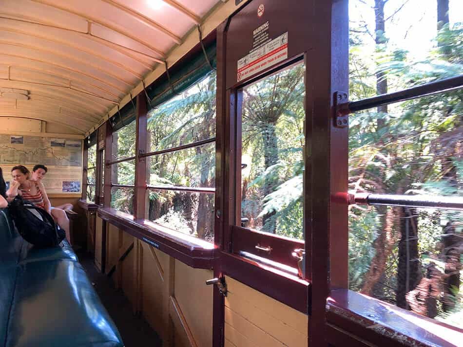 Puffing Billy Railway 車廂