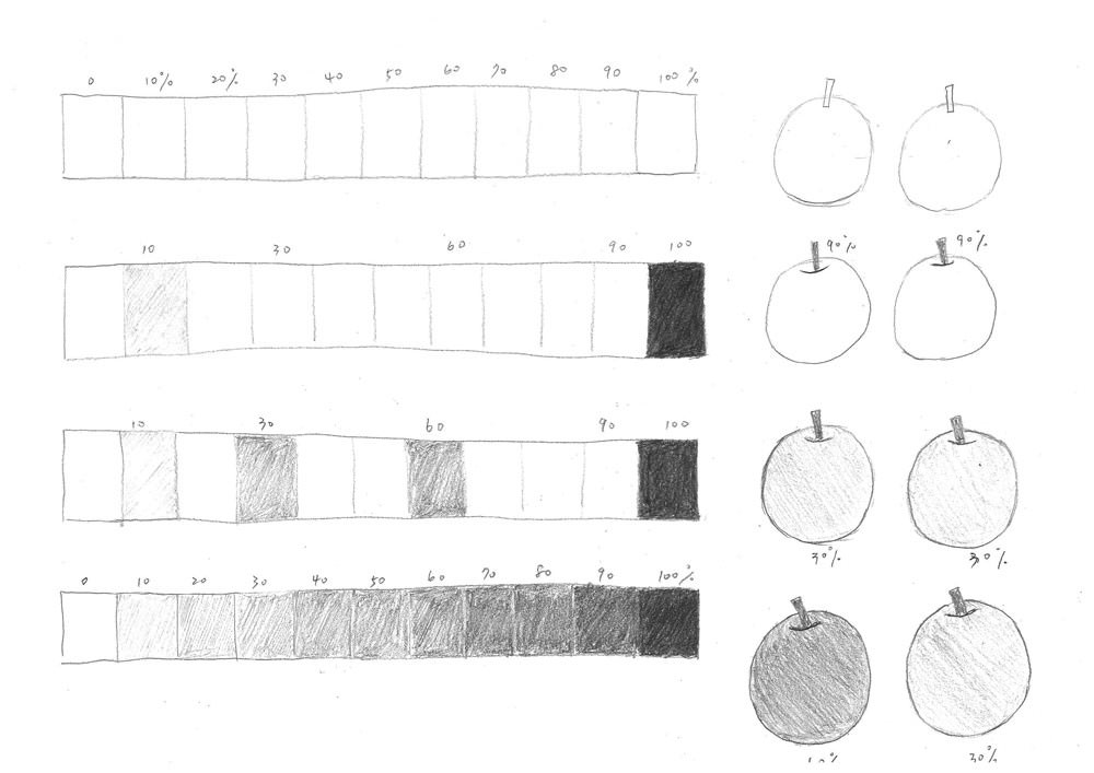 【素描】色階練習：從白到黑的漸層上色｜自學畫畫#3