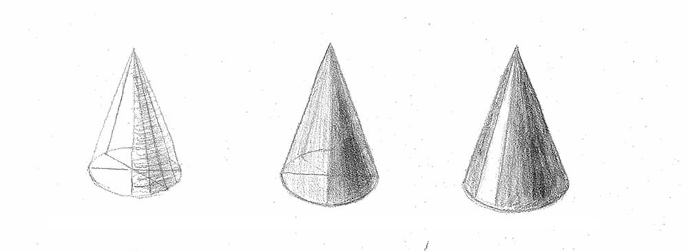 【素描明暗】光影練習：畫基礎立體圖形｜自學畫畫#7