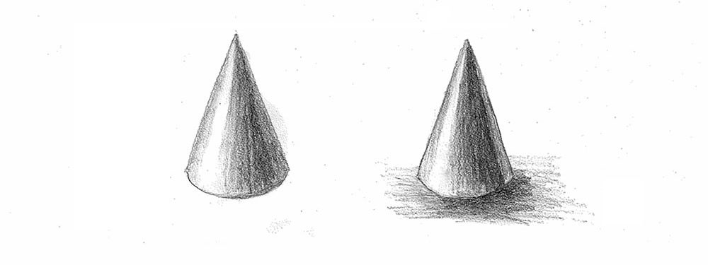 【素描明暗】光影練習：畫基礎立體圖形｜自學畫畫#7