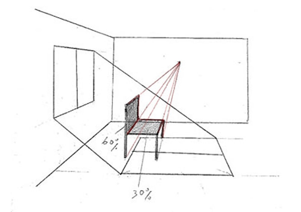 【素描光影】畫房間內+戶外風景的光影｜自學畫畫#10