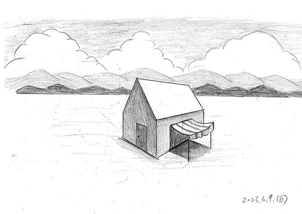 【素描光影】畫房間內+戶外風景的光影｜自學畫畫#10