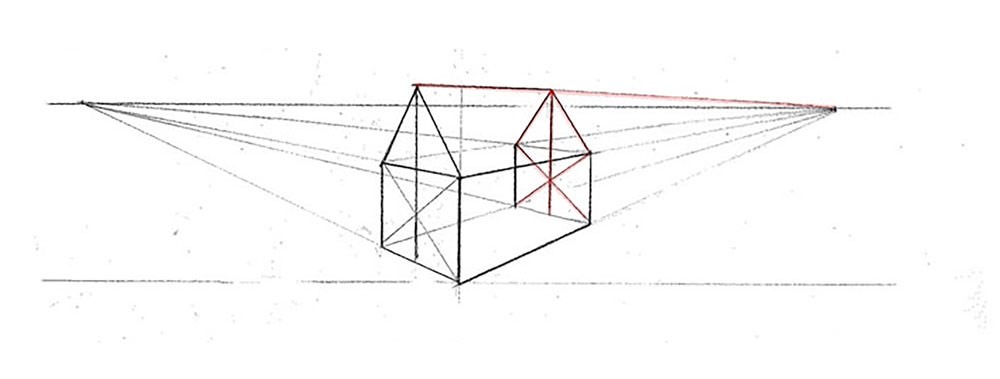 【素描光影】畫房間內+戶外風景的光影｜自學畫畫#10