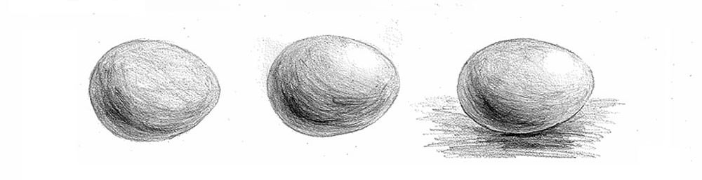 【素描明暗】畫瓶子+咖啡杯+雞蛋+蘋果｜自學畫畫#8